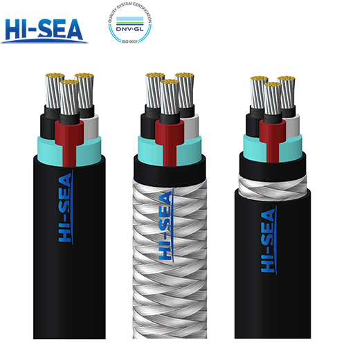 (FA-)D/T/F/5/6PY(C)(Y)(E) Double Three Four Five Six core (with added earth wire), EPR insulated PVC sheathed (and steel wire braided) (flame retardant) cable （with PVC protective covering） 0.6/1KV